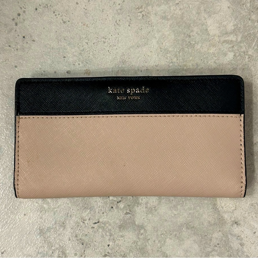 Kate Spade Black and Tan Sophisticated Bag